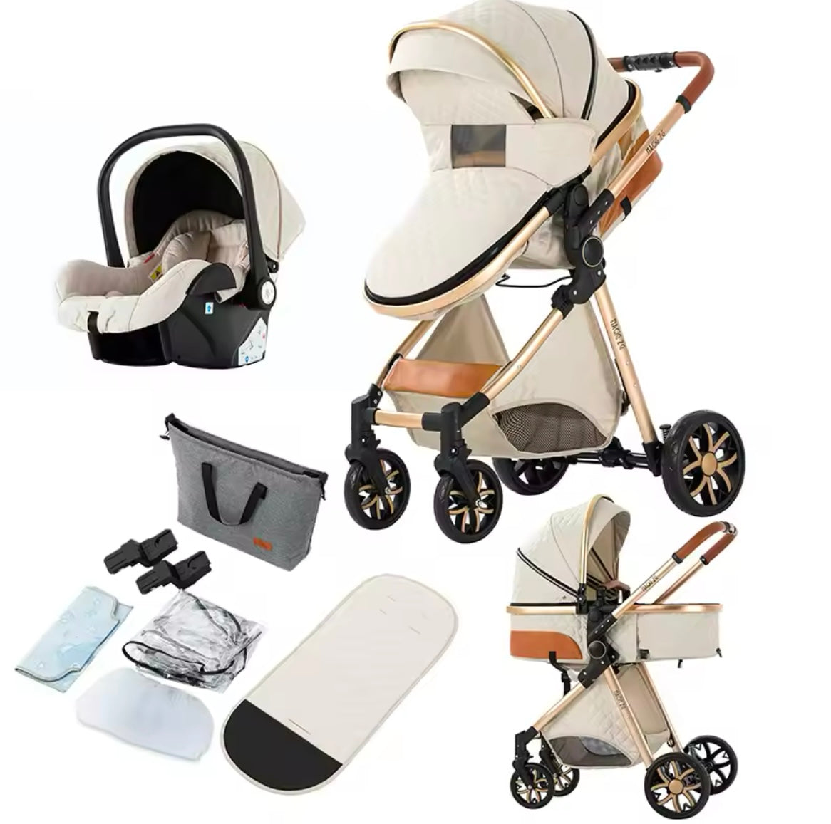 Luxury Push-chairs & Prams | 3 in 1 Travel System