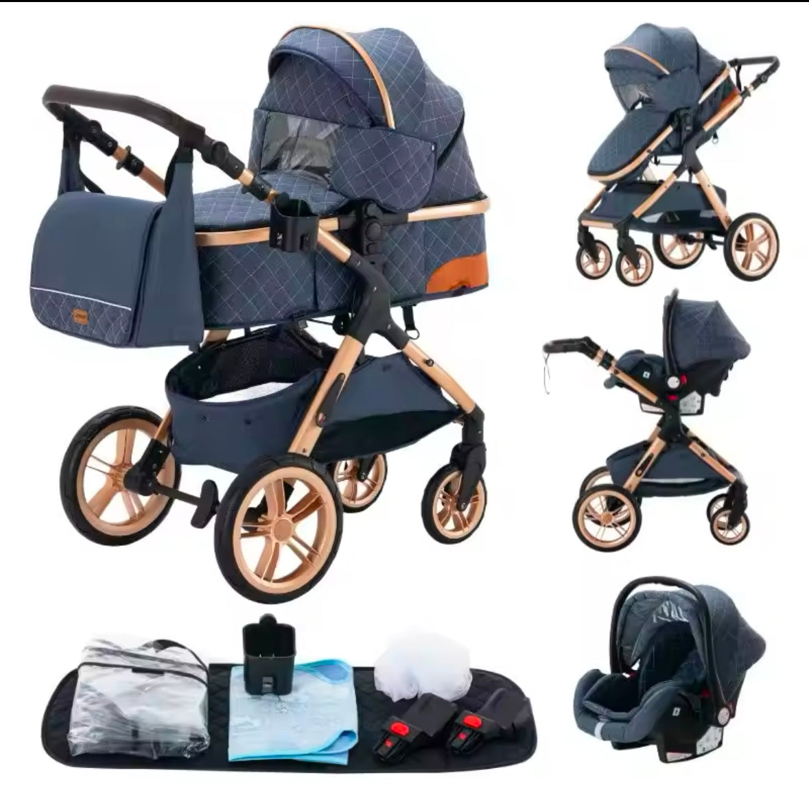 Luxury Push-chairs & Prams | 3 in 1 Travel System