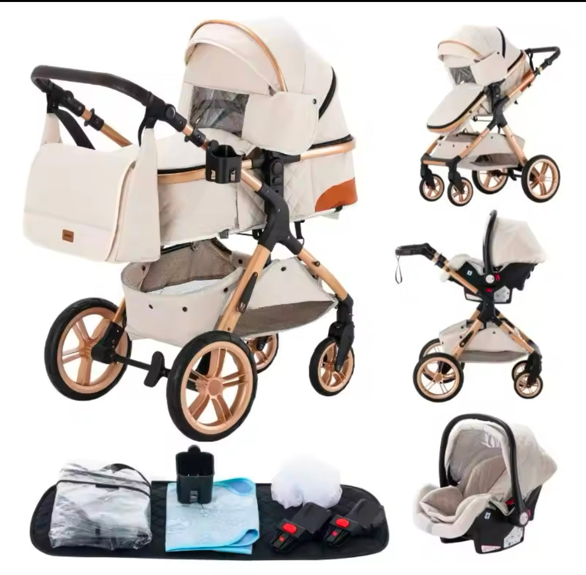 Luxury Push-chairs & Prams | 3 in 1 Travel System