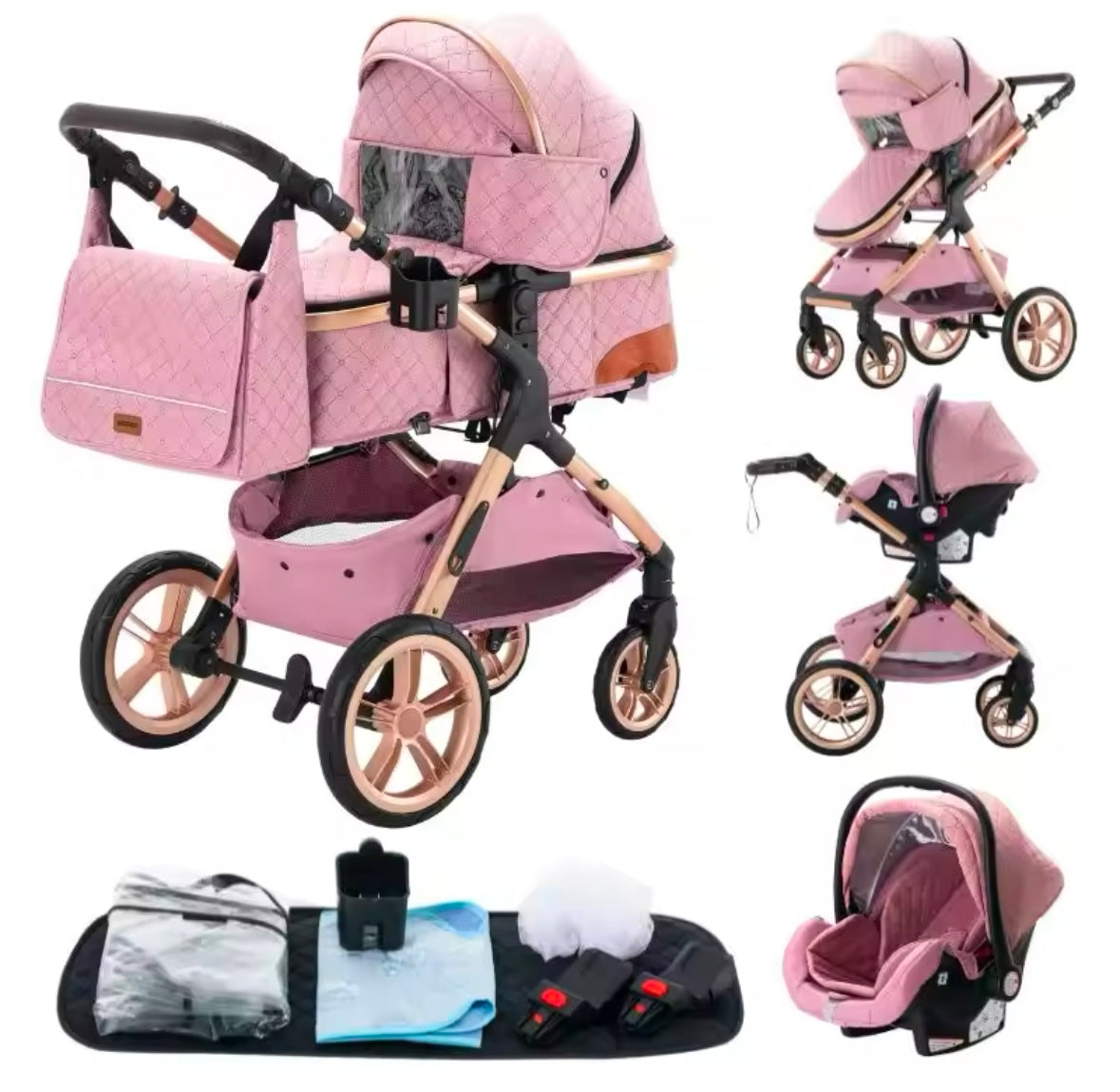 Luxury Push-chairs & Prams | 3 in 1 Travel System