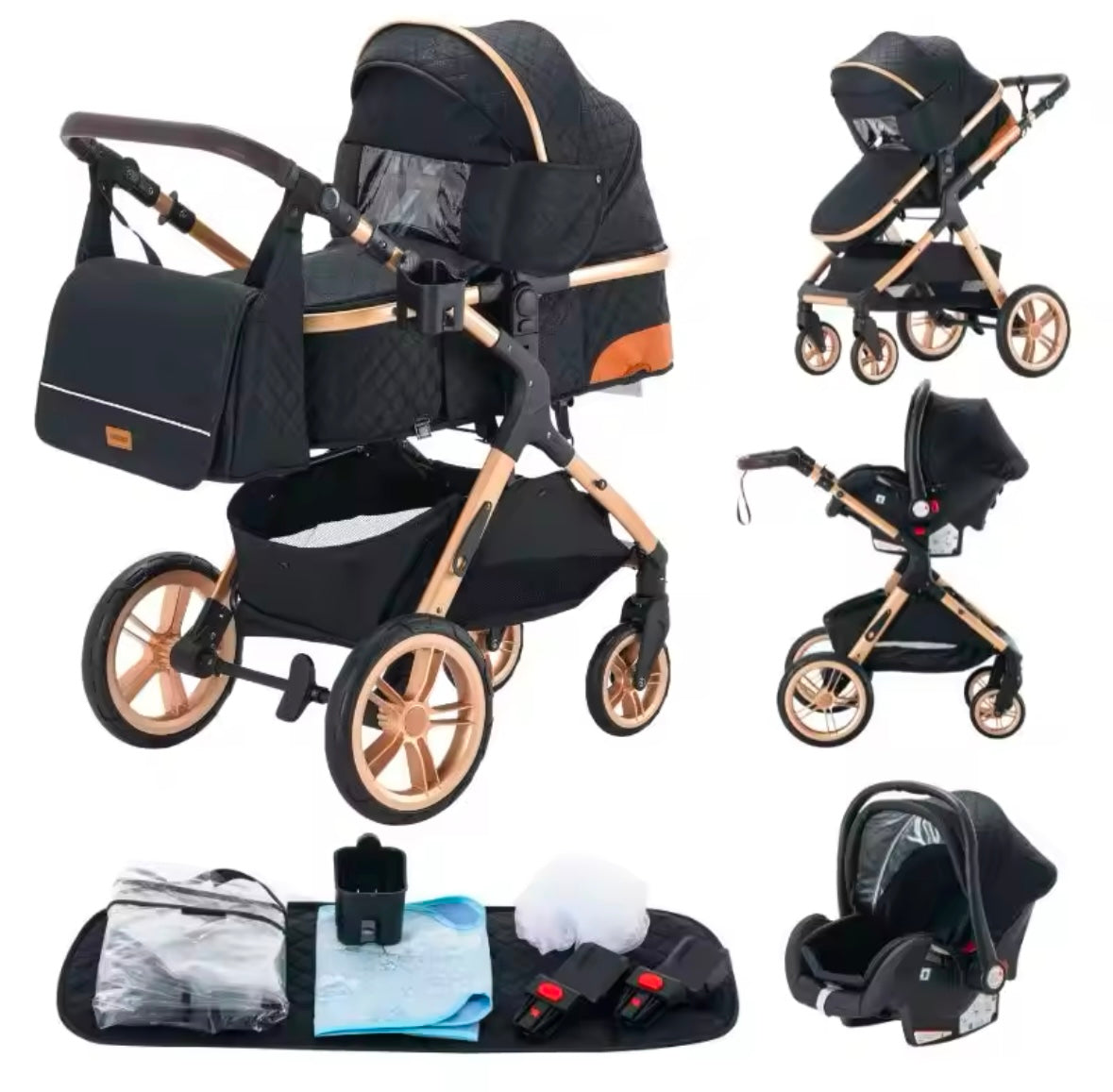 Luxury Push-chairs & Prams | 3 in 1 Travel System