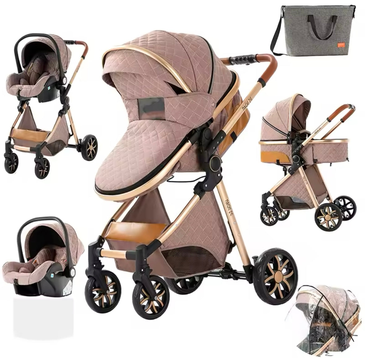 Luxury Push-chairs & Prams | 3 in 1 Travel System